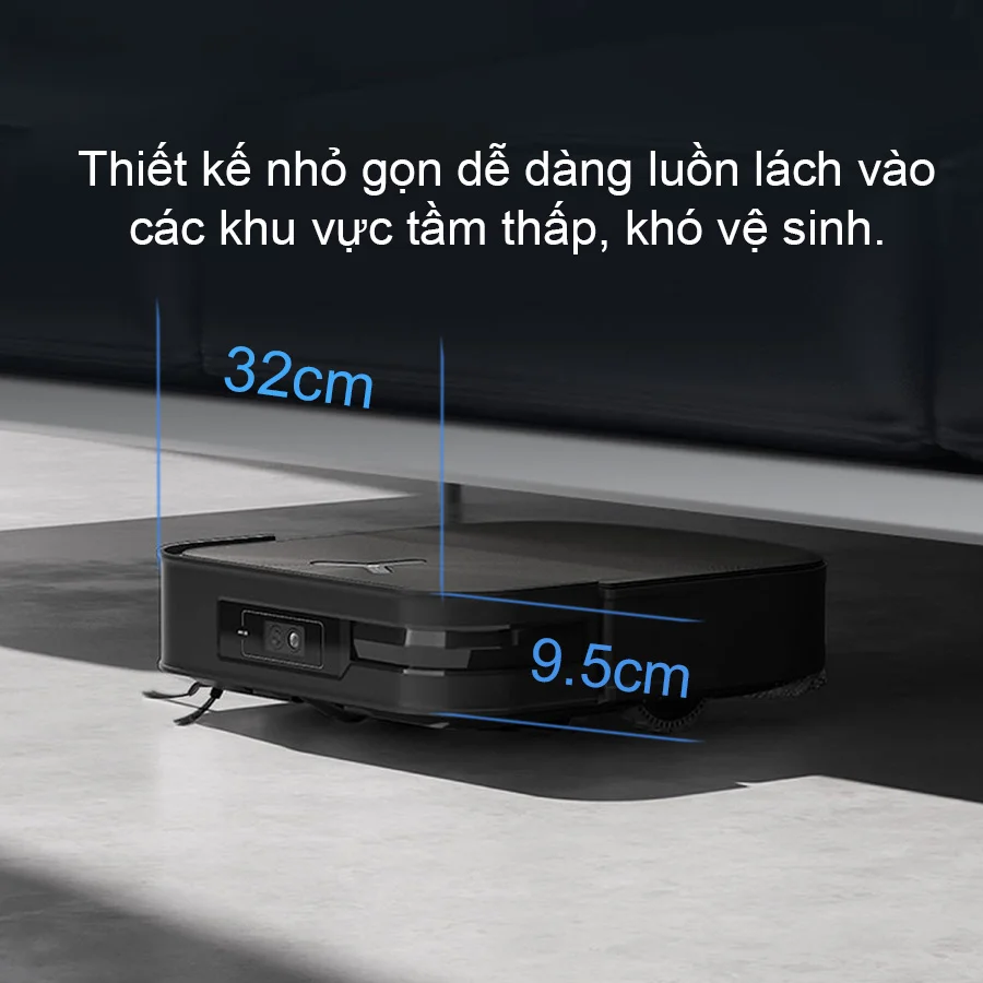 Robot Hút Bụi Lau Nhà Ecovacs Deebot X2 Combo 14