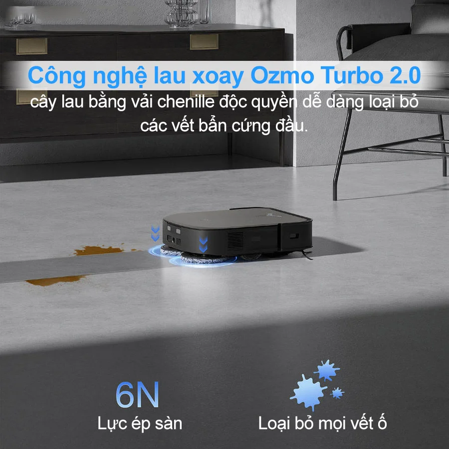 Robot Hút Bụi Lau Nhà Ecovacs Deebot X2 Combo 16