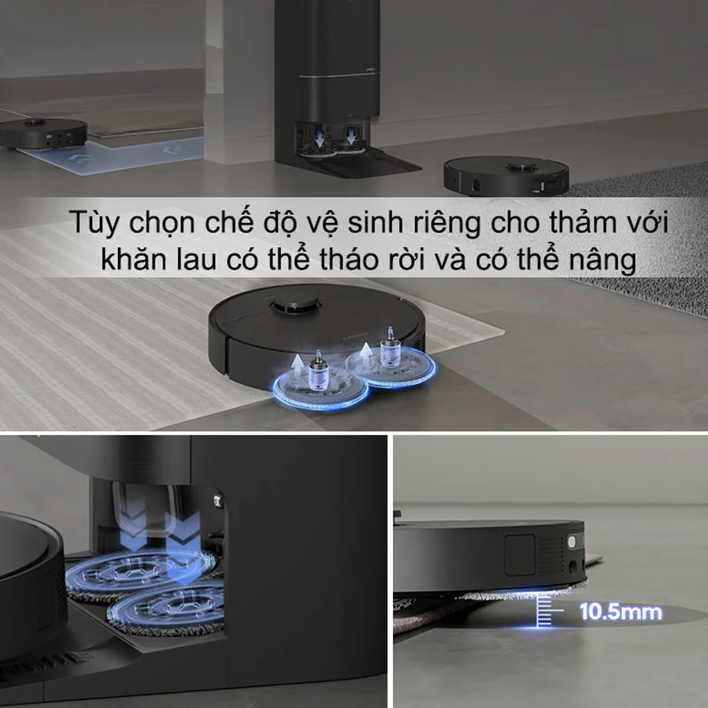 Robot Hút Bụi Lau Nhà Dreame X30 Ultra 8