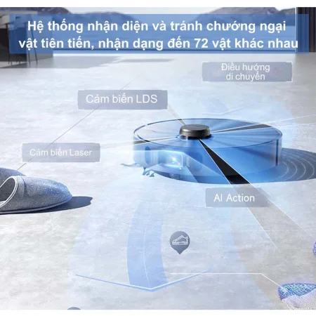 Robot Hút Bụi Lau Nhà Dreame X30 Ultra 9