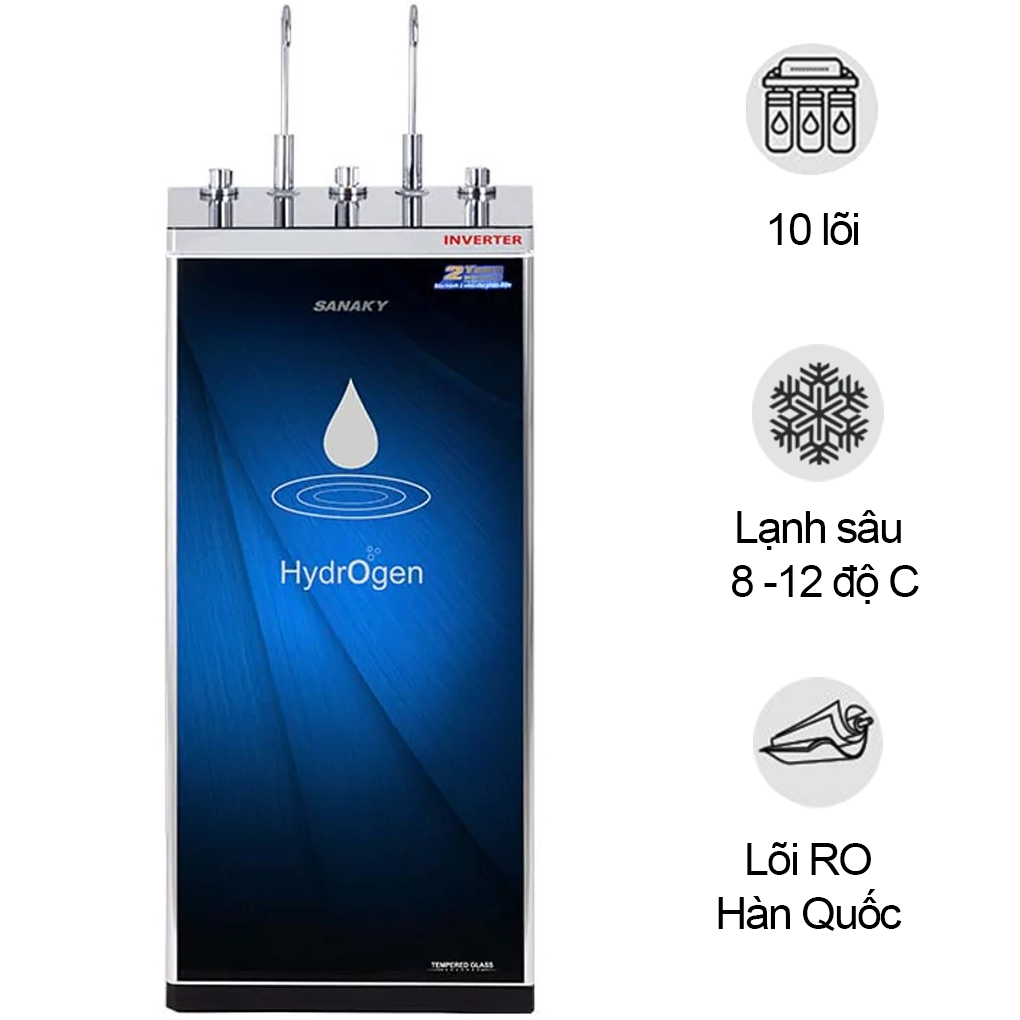 Máy Lọc Nước Nóng Lạnh Nguội Inverter VH-6210VD3 10 Lõi