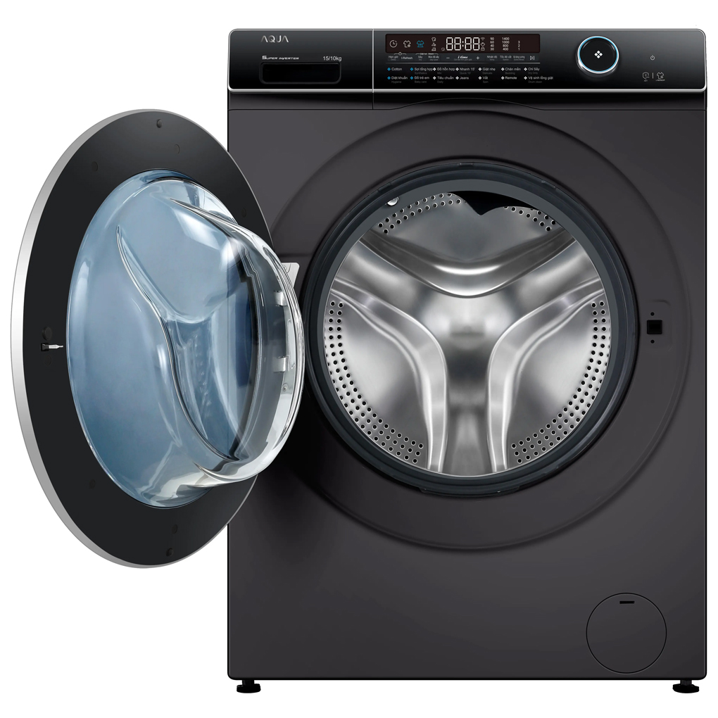 Máy Giặt Sấy Aqua Inverter 15/10 Kg AQD-AH1500H.PS 1