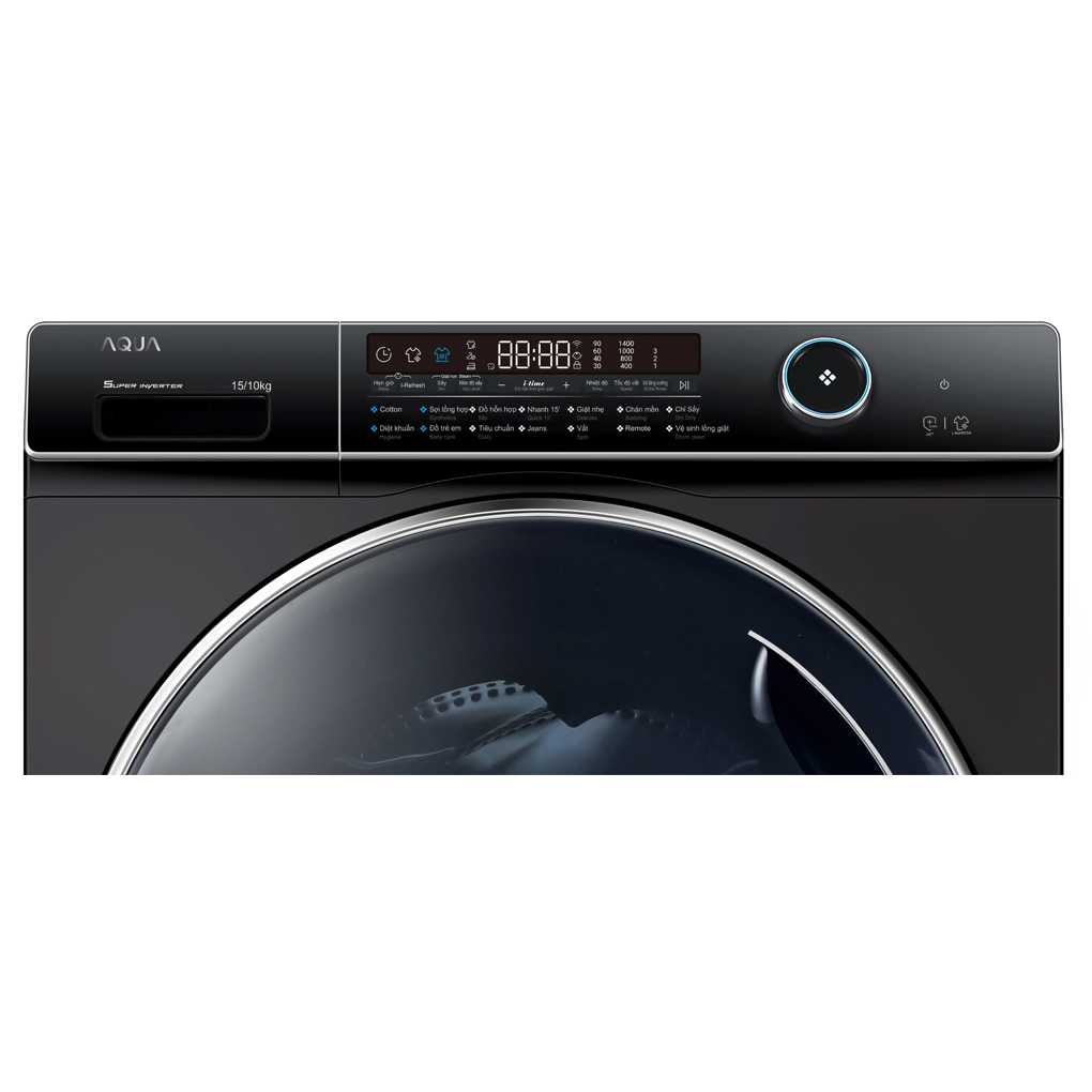 Máy Giặt Sấy Aqua Inverter 15/10 Kg AQD-AH1500H.PS 3