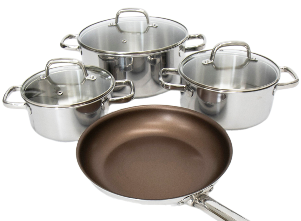 Bộ Nồi Chảo Kims Cook Uni - Clad 07pcs 0