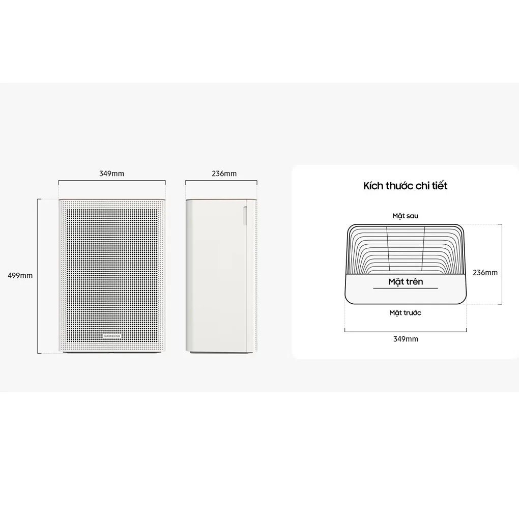 Máy Lọc Không Khí Samsung AX32BG3100GBSV - Thái Lan 13