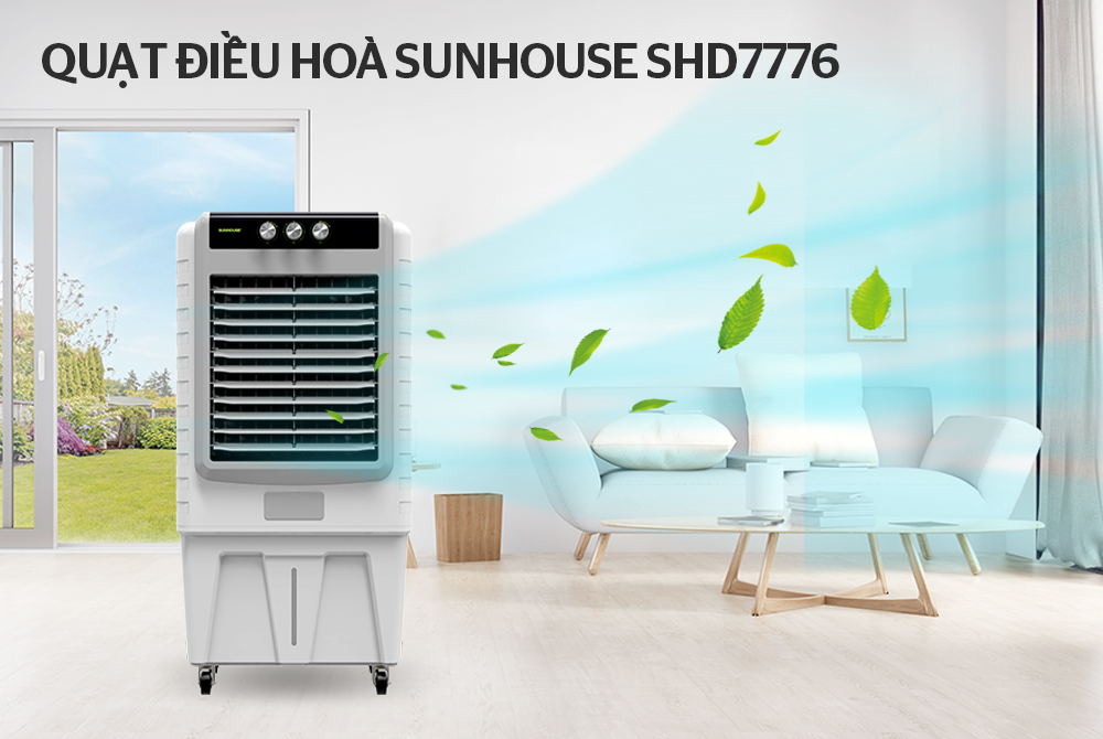 Máy Làm Mát Không Khí Sunhouse SHD7776 200W 5
