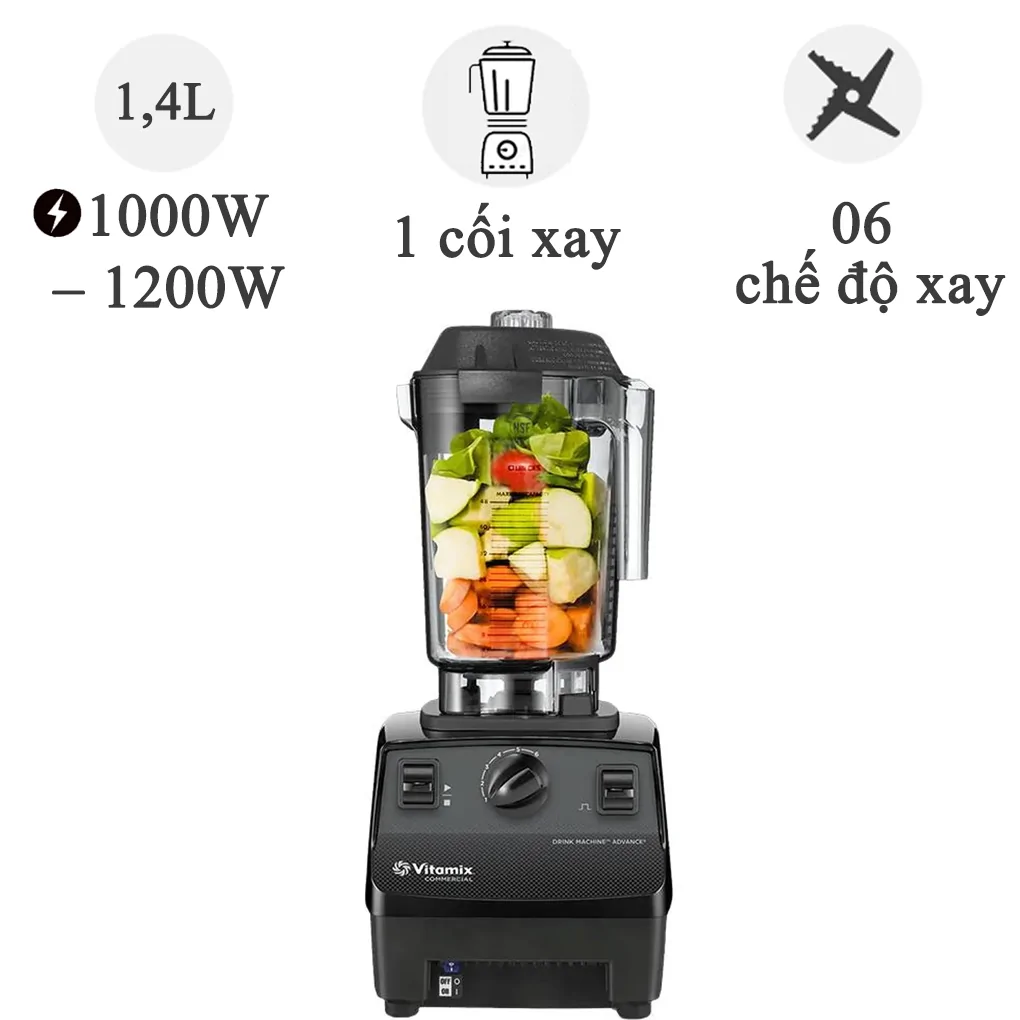 Máy Xay Vitamix Drink Machine Advance - Mỹ