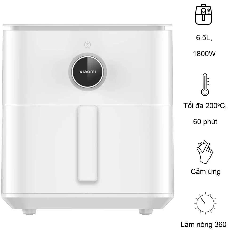 Nồi Chiên Không Dầu Xiaomi Smart Air Fryer BHR7358EU 6.5 Lít