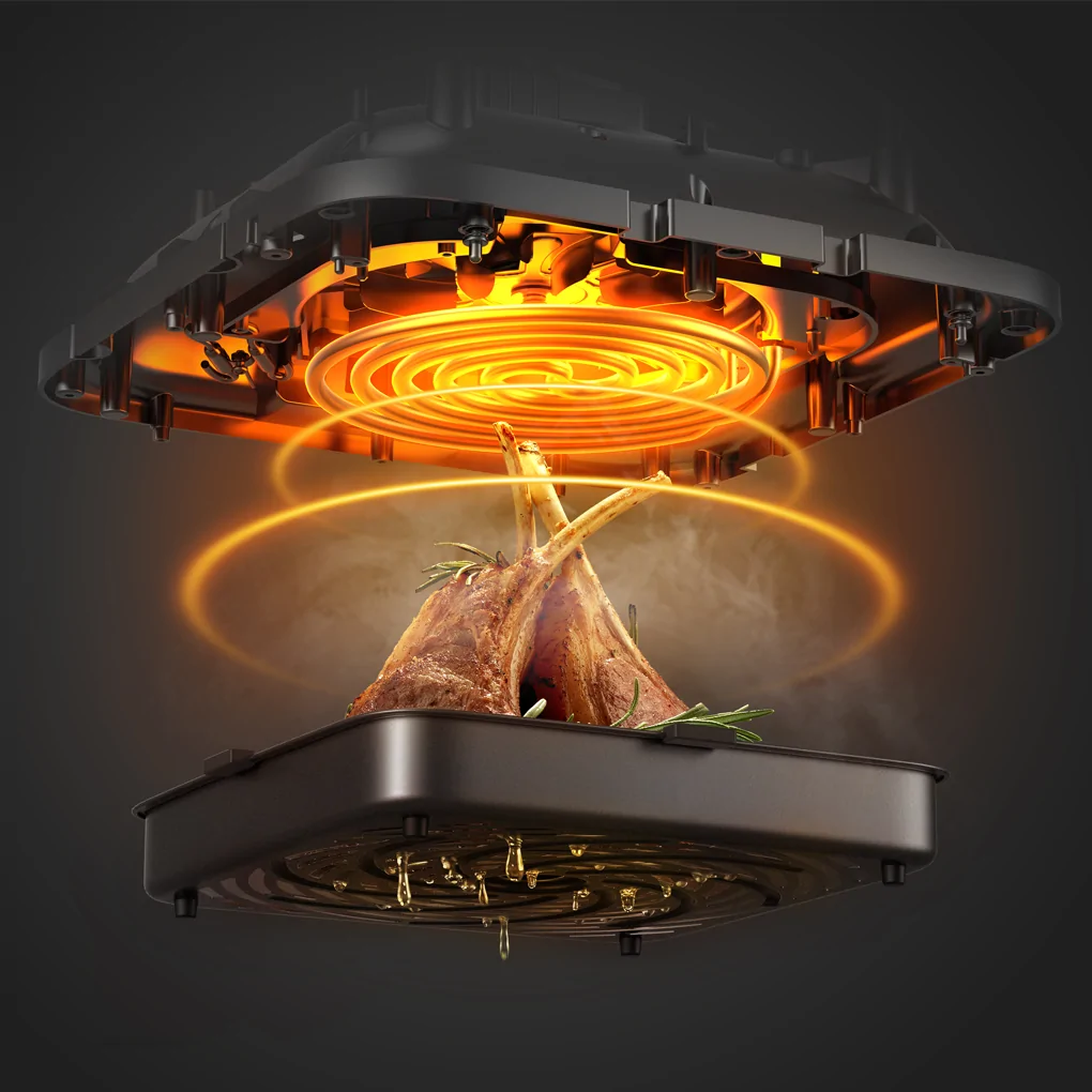 Nồi Chiên Không Dầu Xiaomi Smart Air Fryer BHR7358EU 6.5 Lít 10