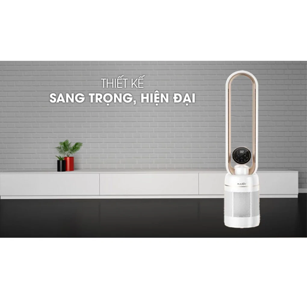 Quạt Không Cánh Và Lọc Không Khí Magic Eco AC-306 1
