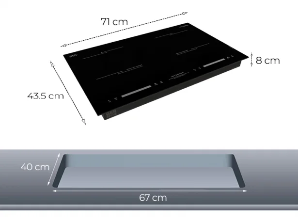 Bếp Đôi Junger ID-39 - Thái Lan
