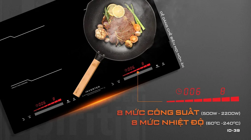 Bếp Đôi Junger ID-39 - Thái Lan 13