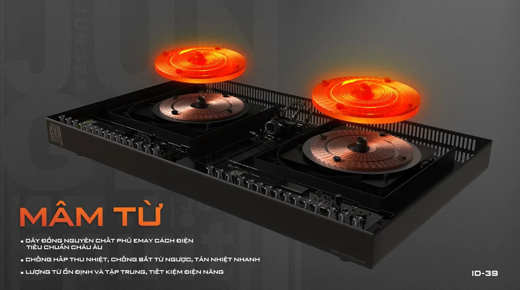 Bếp Đôi Junger ID-39 - Thái Lan 21