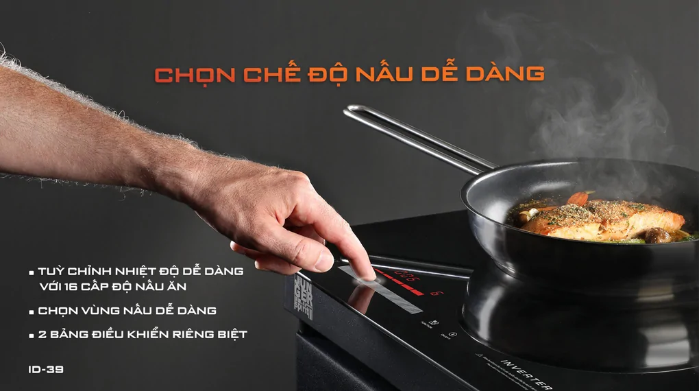 Bếp Đôi Junger ID-39 - Thái Lan 23