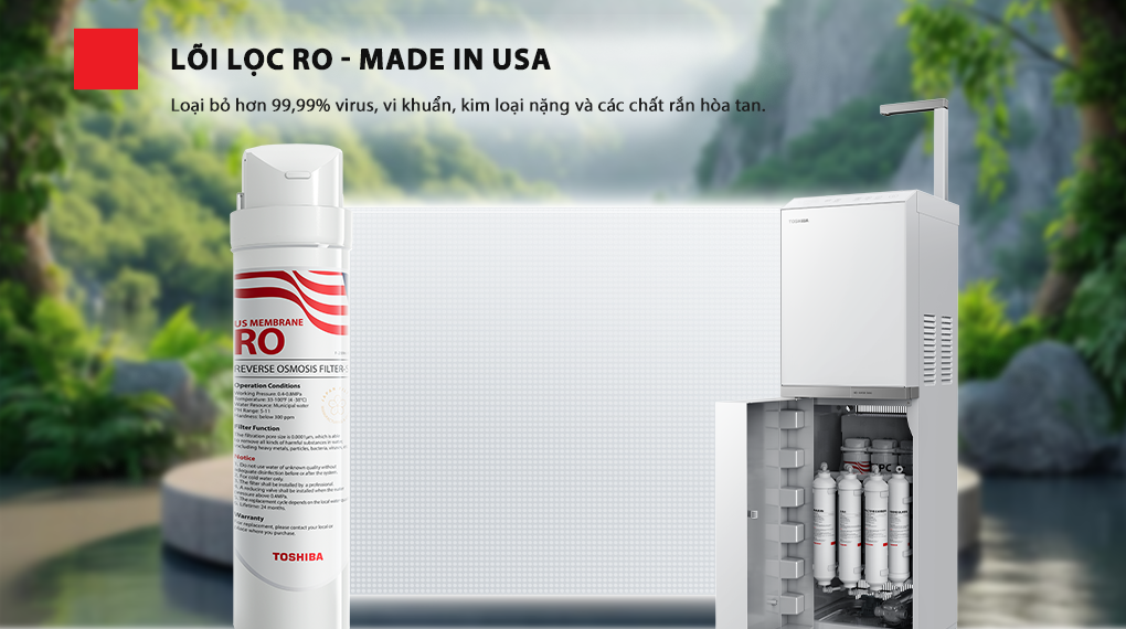 Máy Lọc Nước RO Toshiba TWP-N2396SVN(W) 10 Lõi 13