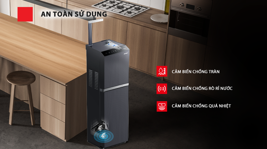 Máy Lọc Nước RO Nóng Nguội Lạnh Toshiba TWP-W2396SVN(M) 10 Lõi 8