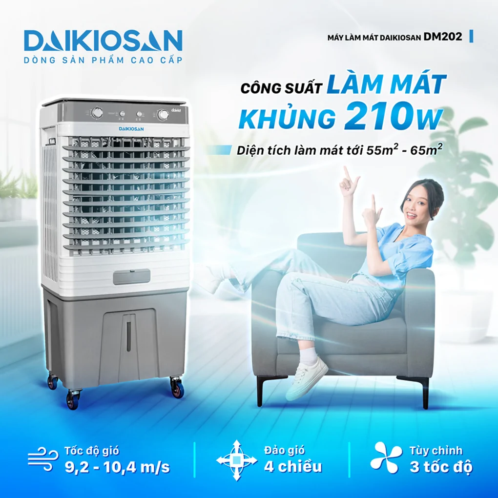 Quạt Điều Hòa Daikiosan DM202 15