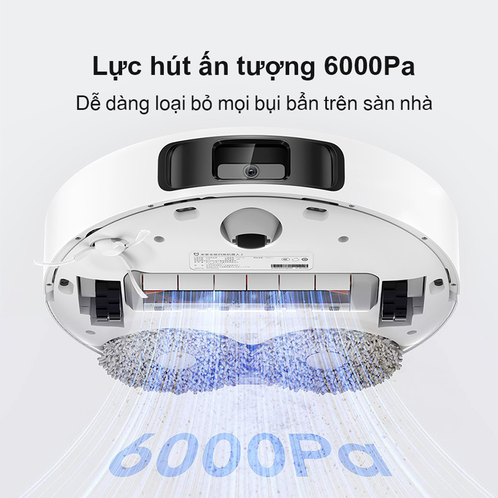Robot Hút Bụi Lau Nhà Tự Giặt Giẻ Xiaomi X20 Plus 10
