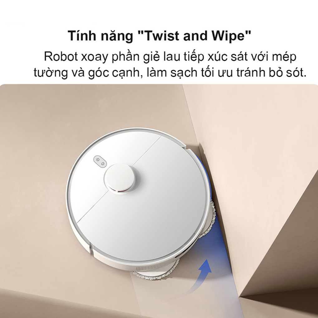 Robot Hút Bụi Lau Nhà Tự Giặt Giẻ Xiaomi X20 Plus 11