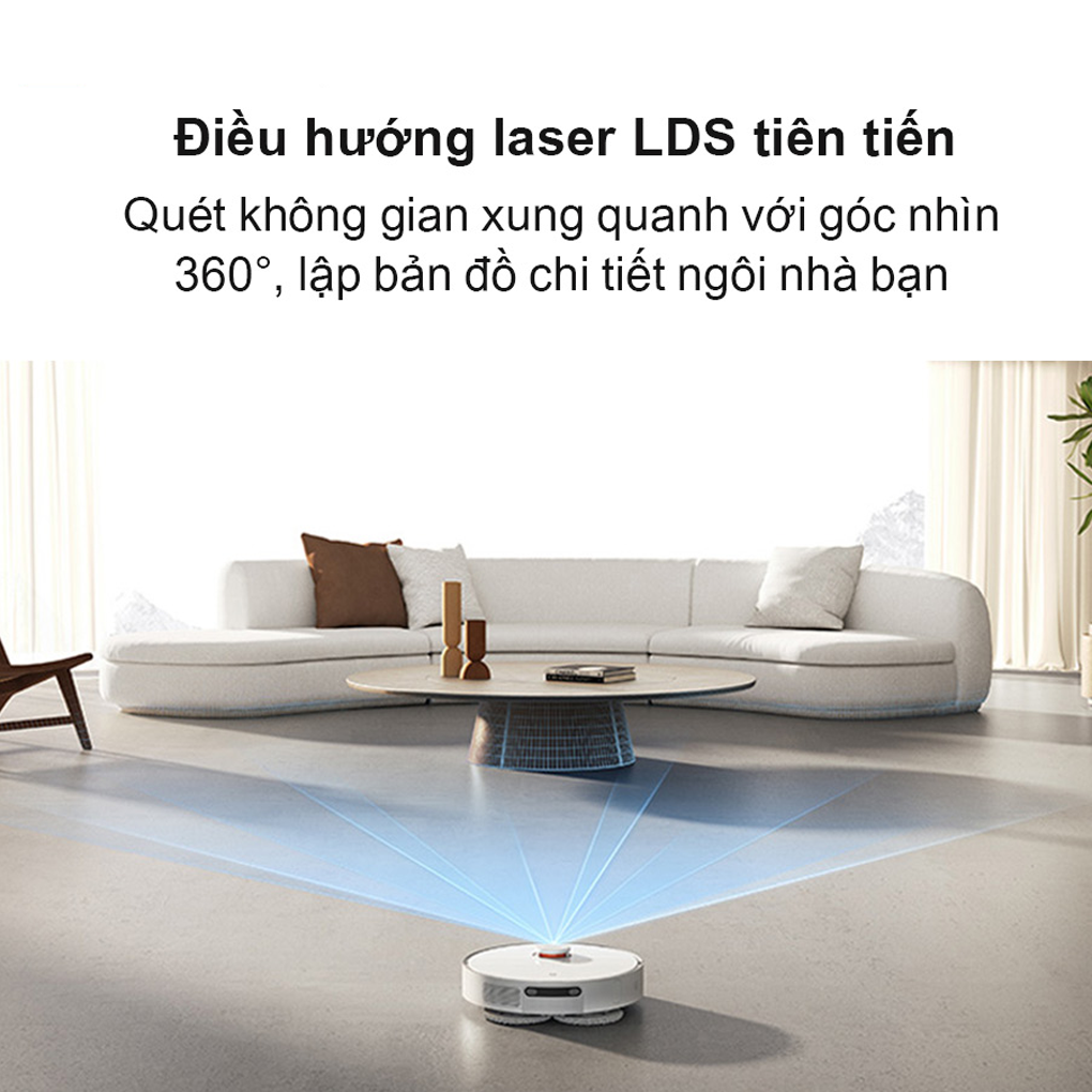 Robot Hút Bụi Lau Nhà Tự Giặt Giẻ Xiaomi X20 Plus 2