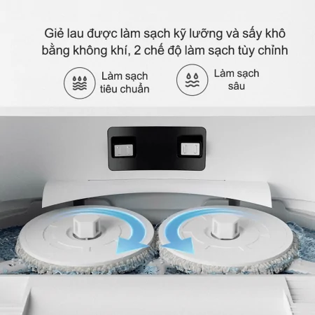 Robot Hút Bụi Lau Nhà Tự Giặt Giẻ Xiaomi X20 4