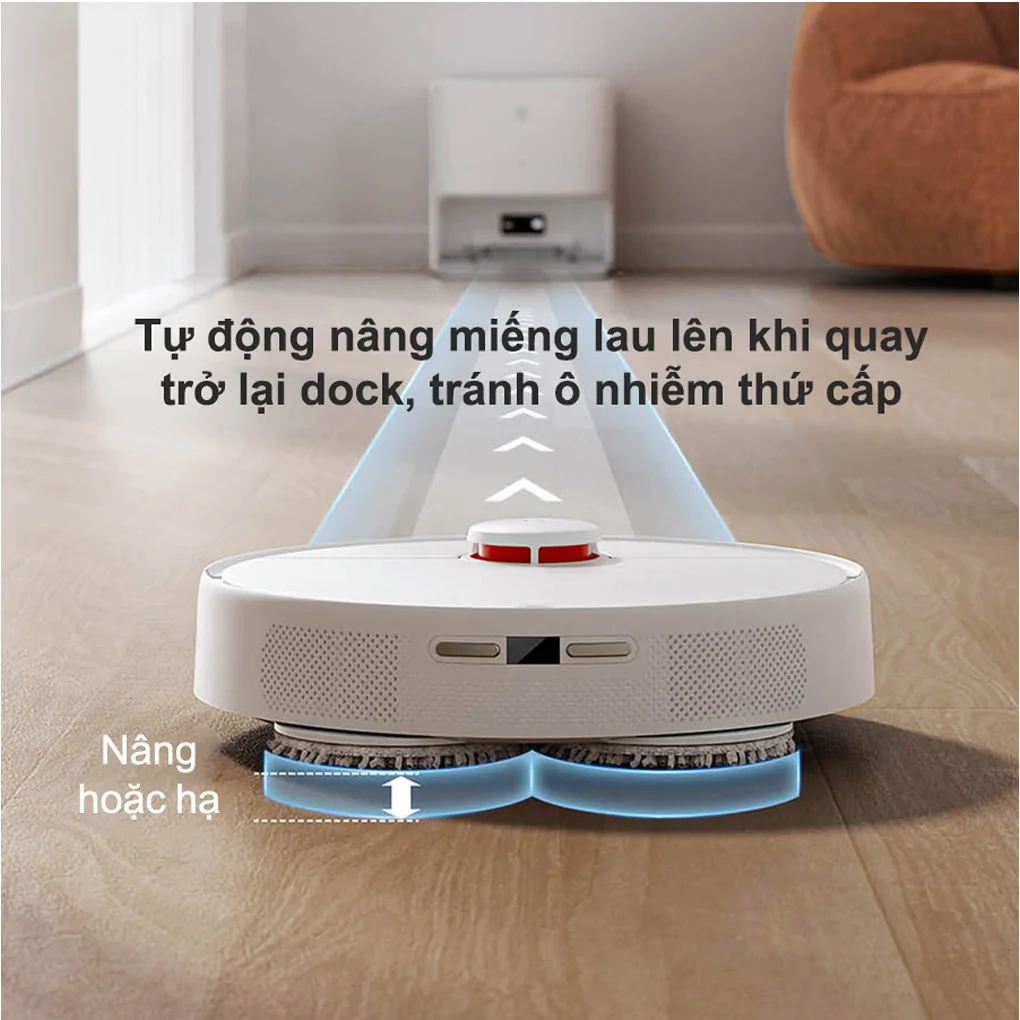 Robot Hút Bụi Lau Nhà Tự Giặt Giẻ Xiaomi X20 7