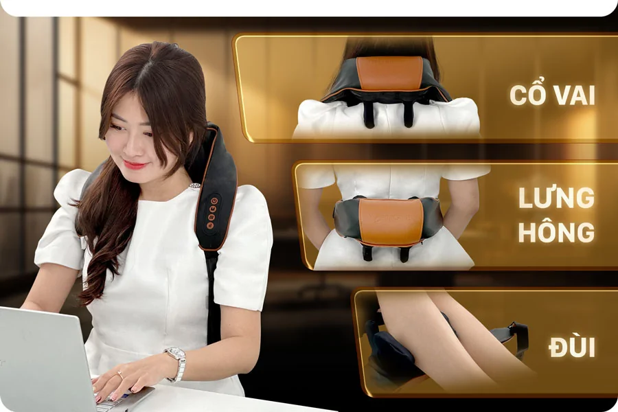 Đai Massage Đa Năng Fuji Care FC-6688 8