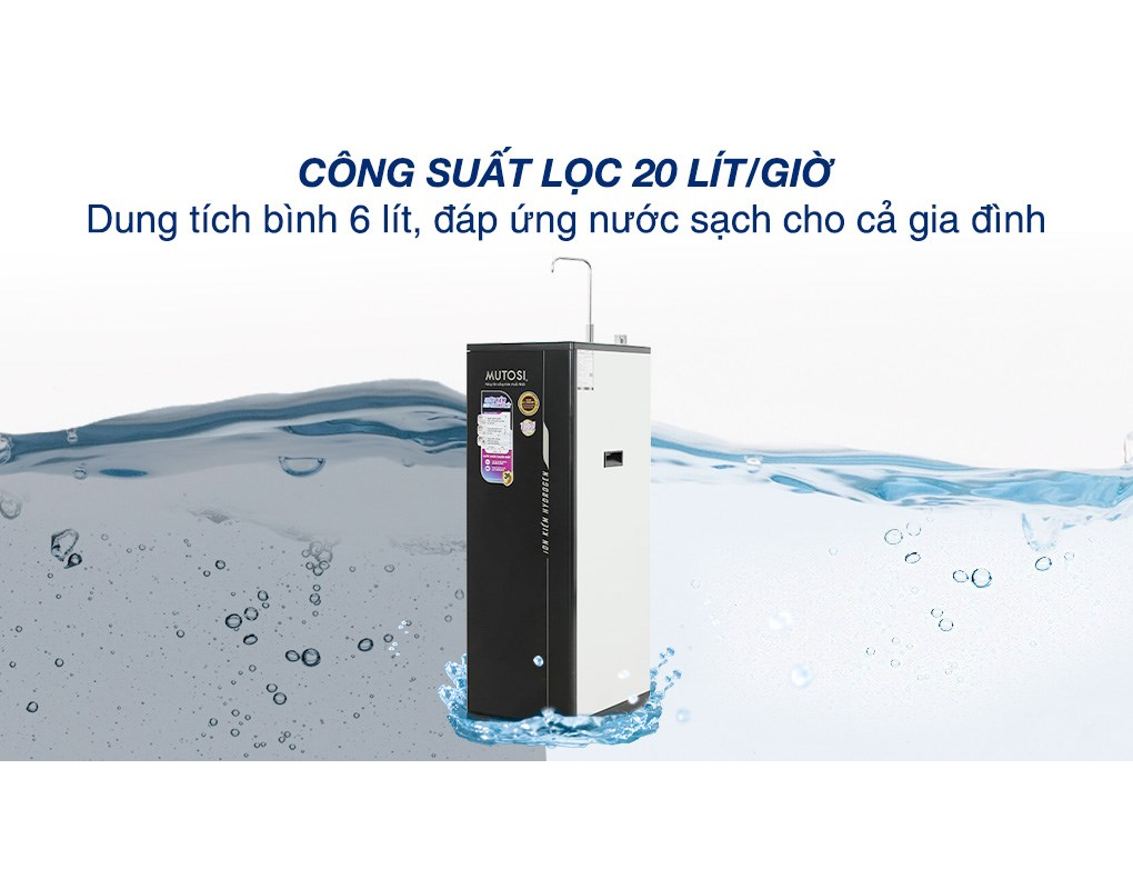 Máy Lọc Nước Ion Kiềm Hydrogen Mutosi MP-S1001H 5