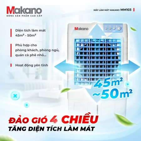 Quạt Điều Hòa Makano MM103 200W 7