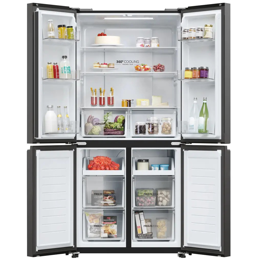 Tủ Lạnh Aqua Inverter 469 Lít AQR-M560XA(GL) 3