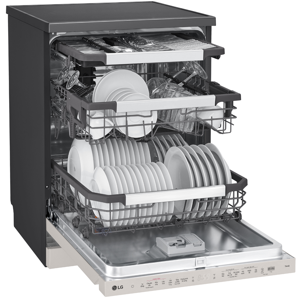 Máy Rửa Chén LG LDT14BGA3 - Nhập Khẩu Hàn Quốc - Tiệt Trùng Hơi Nước 100 Độ C 5