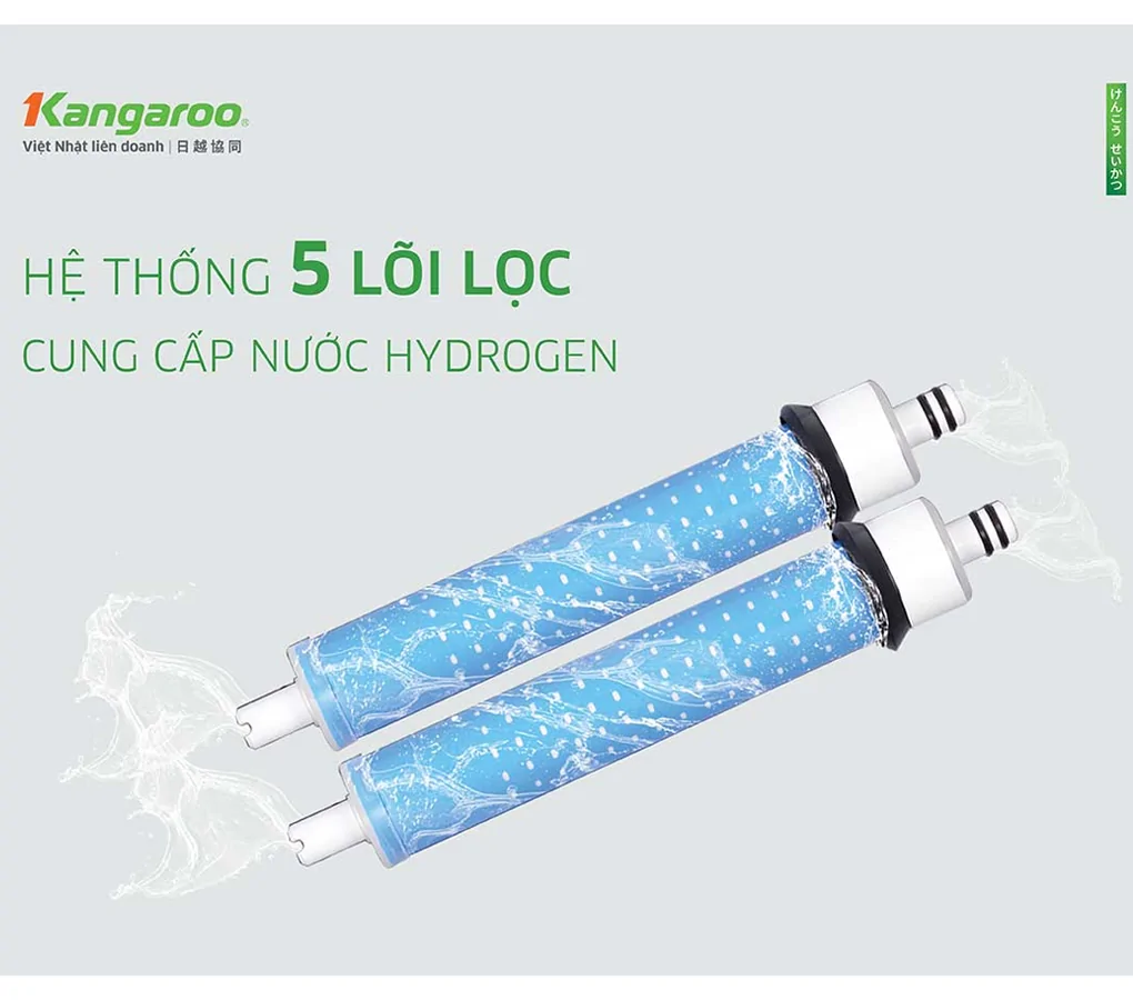 Máy Lọc Nước Hydrogen Ion Kiềm Để Bàn Kangaroo KG400HD 11