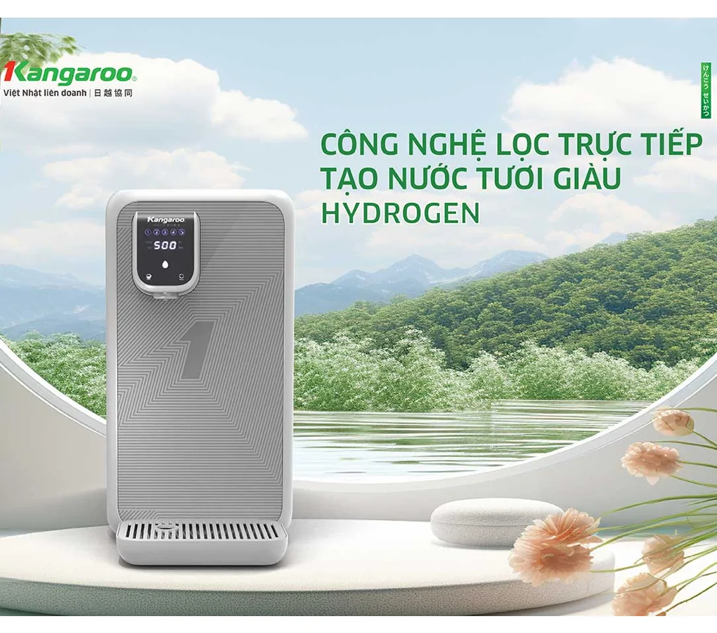 Máy Lọc Nước Hydrogen Ion Kiềm Để Bàn Kangaroo KG400HD 7