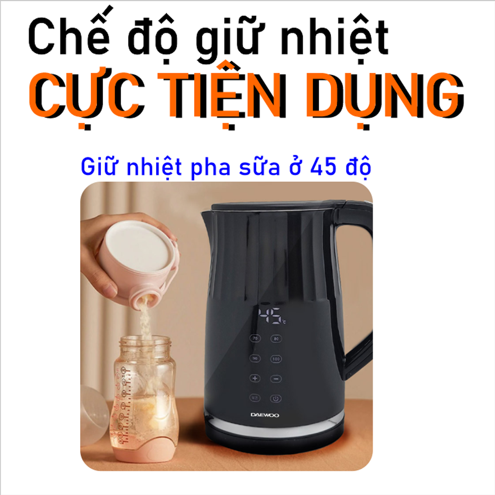 Ấm Đun Siêu Tốc Daewoo DWK-17DGT 2