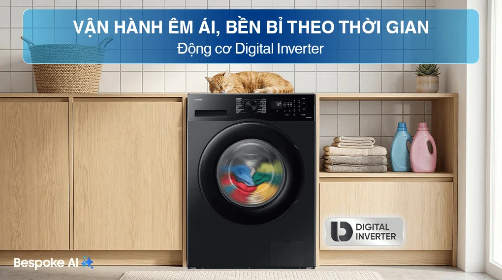 Máy Giặt Samsung Inverter 12 kg WW12CGC04DABSV