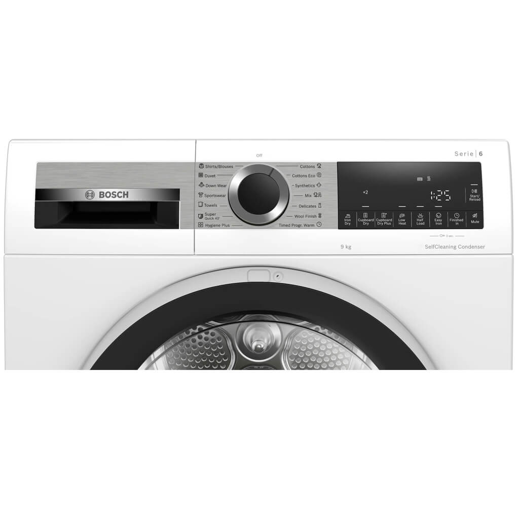 Máy Sấy Bơm Nhiệt Bosch 9 Kg WQG24570SG 0