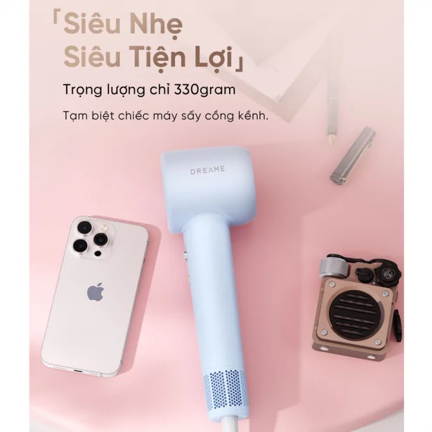 Máy Sấy Tóc Dreame AHD12A Màu Xanh