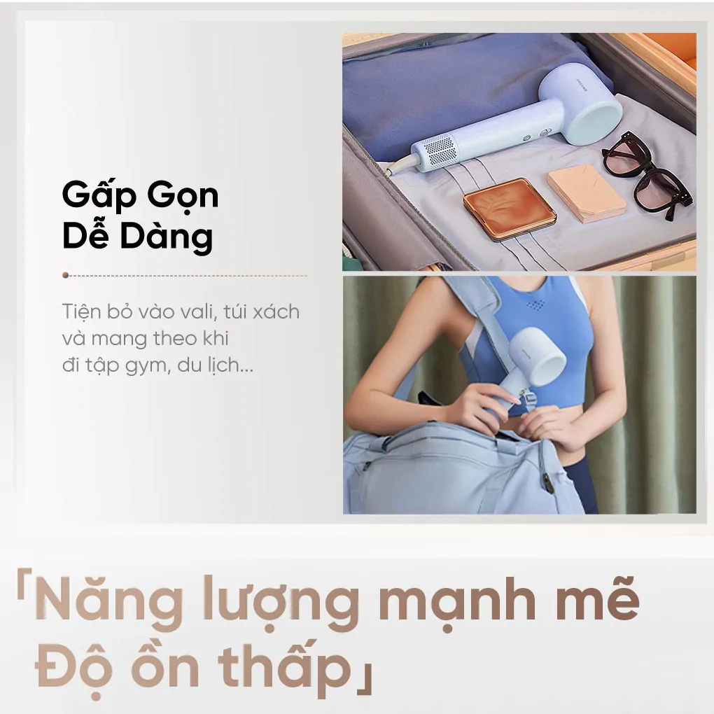 Máy Sấy Tóc Dreame AHD12A Màu Xanh 2