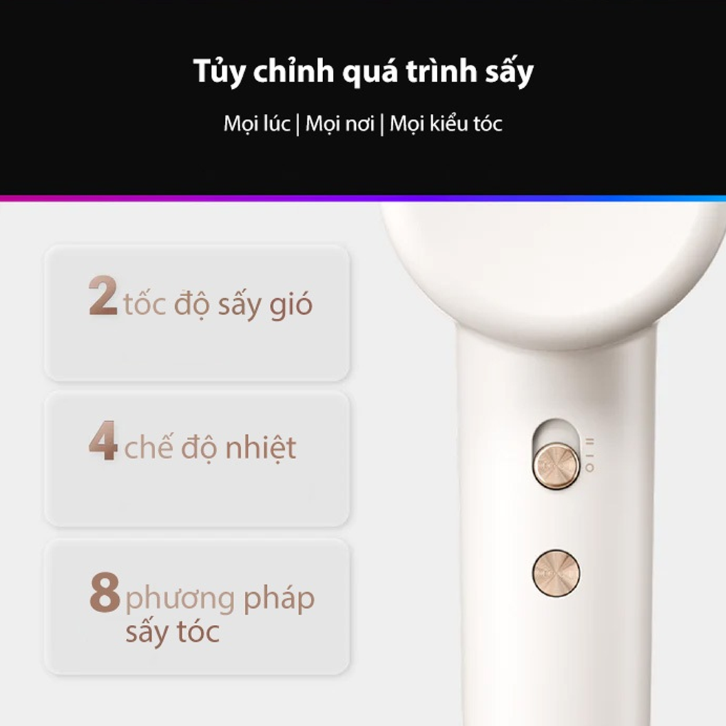 Máy Sấy Tóc Dreame AHD12A Màu Tím 3