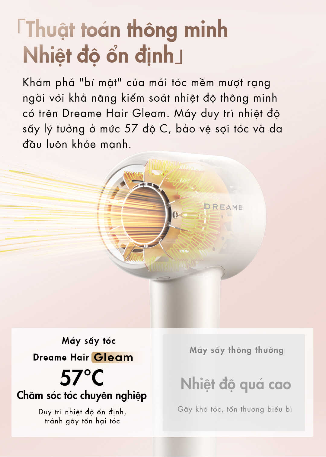 Máy Sấy Tóc Dreame AHD12A Màu Tím 8