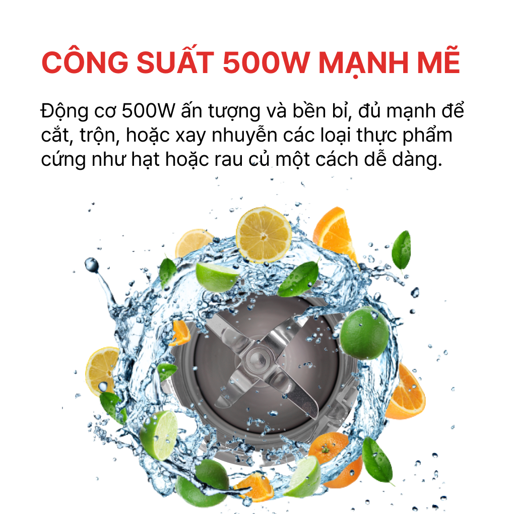 Máy Xay Sinh Tố HappyCook HCB-150GW 1.5 Lít 2