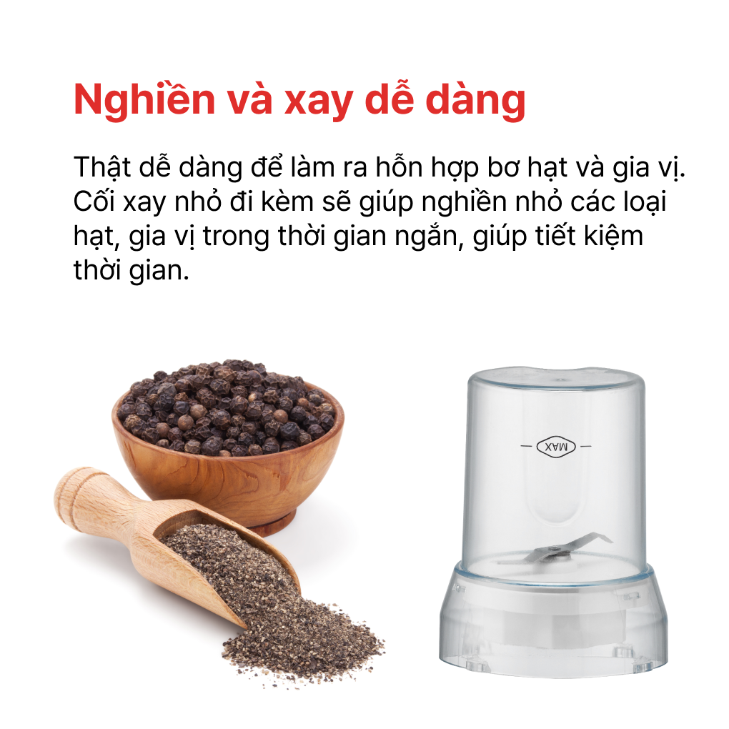 Máy Xay Sinh Tố HappyCook HCB-150GW 1.5 Lít 8