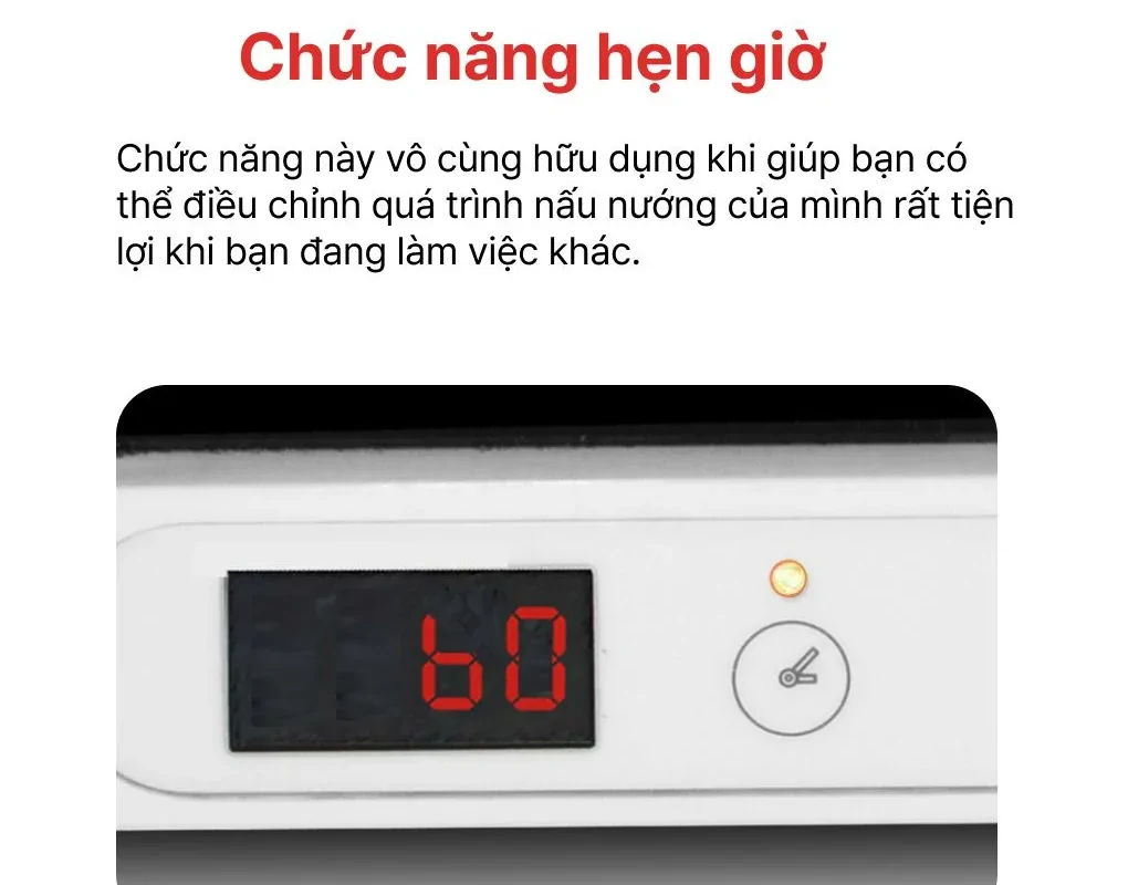 Bếp Từ Đơn Happy Cook HSI-200KS 2000W 11