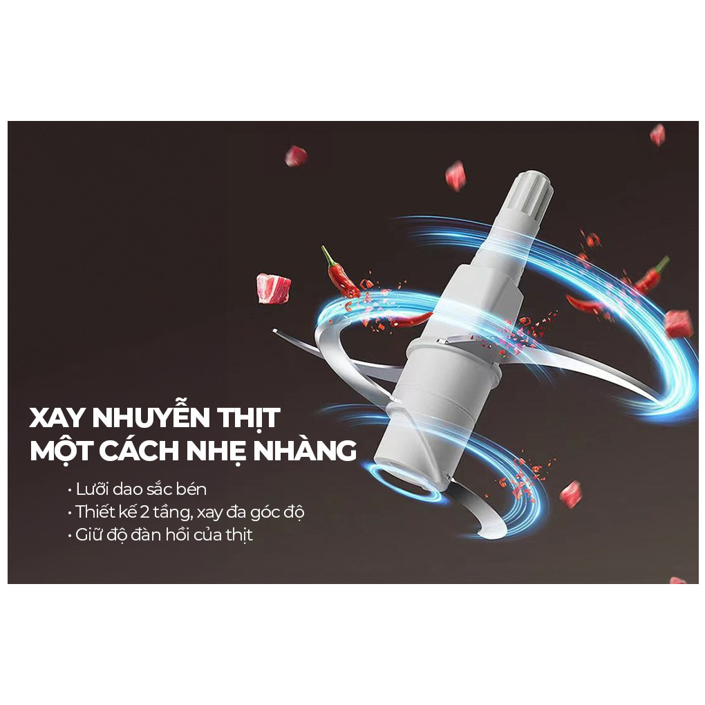 Máy Xay Thịt Sunhouse SHD5403 1.8 Lít 10