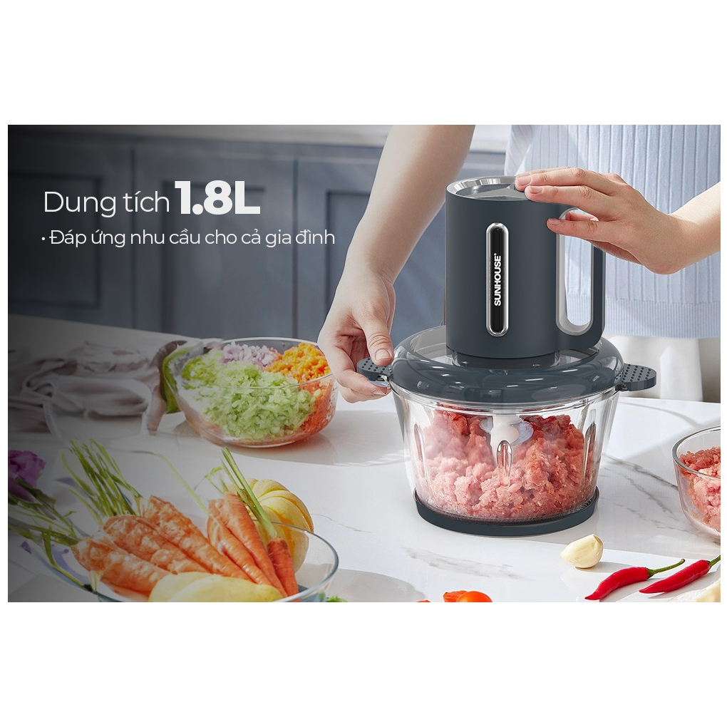 Máy Xay Thịt Sunhouse SHD5403 1.8 Lít 11