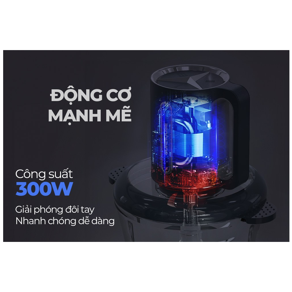 Máy Xay Thịt Sunhouse SHD5403 1.8 Lít 12