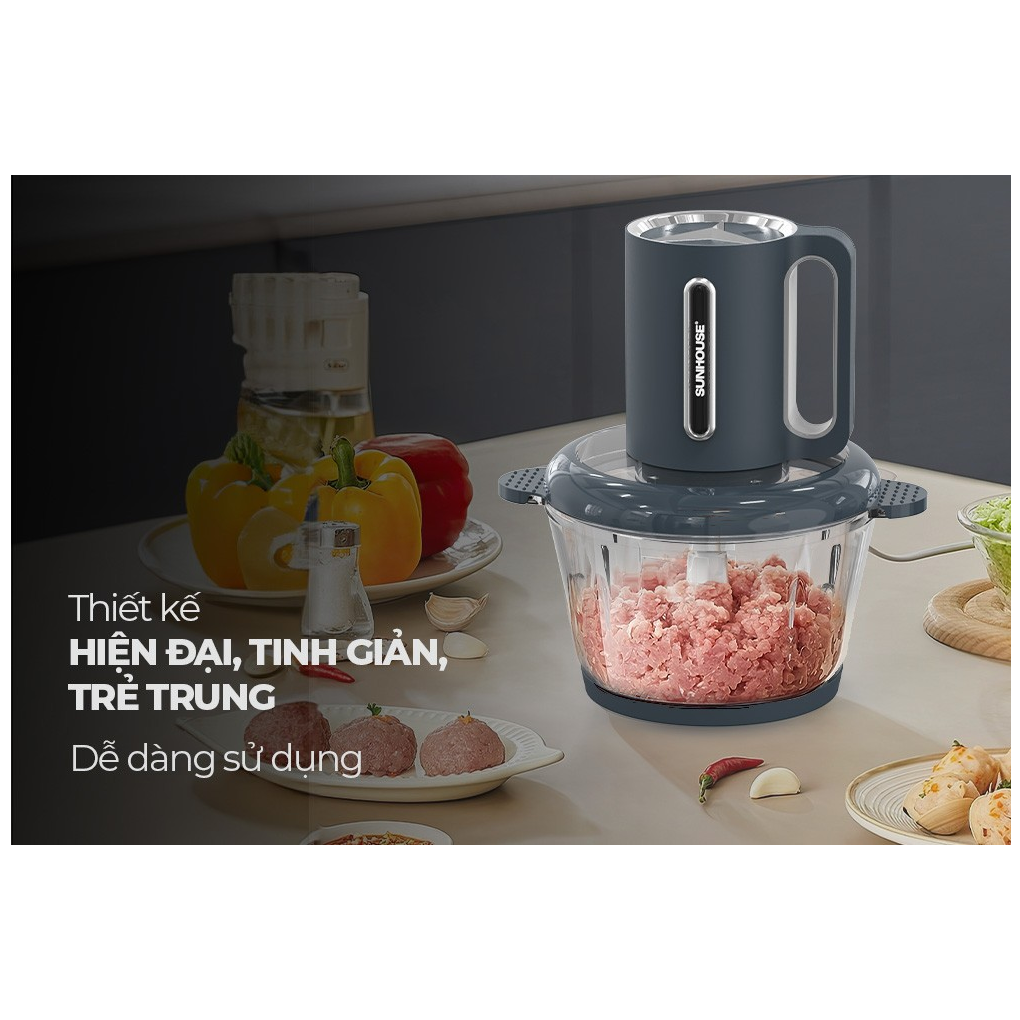 Máy Xay Thịt Sunhouse SHD5403 1.8 Lít 9