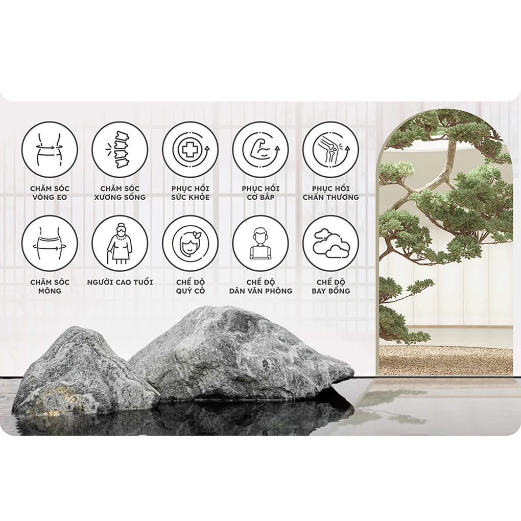 Ghế Massage FujiLux JP3000 - Nhật Bản 7