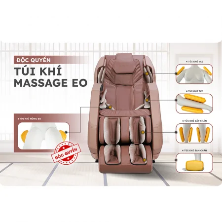 Ghế Massage FujiLux JP3000 - Nhật Bản 9