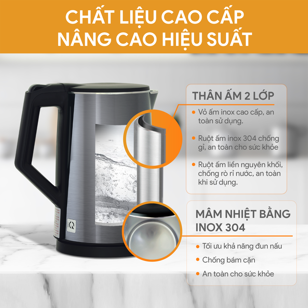 Ấm Đun Siêu Tốc BlueStone KTB-3471 1.5 Lít 4